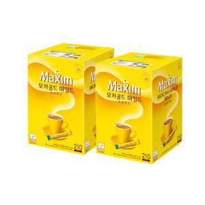 맥심 모카골드 마일드 210T x 2개입 총420T