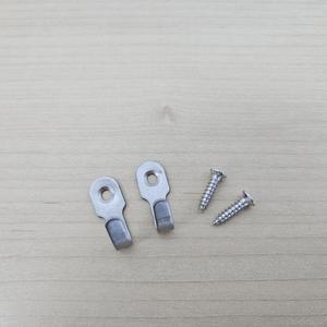 [9개묶음] 벽액자걸이 타공옷걸이 미니스테인레스벽걸이후크열쇠걸이