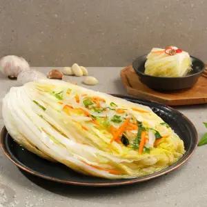 미국FDA승인 국산 농산물로 만든 청정지역 봉화 백김치 10kg  김장 물김치