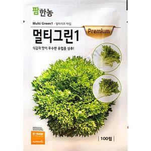 멀티그린 100립 팜한농 25년 상추씨앗