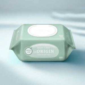 깨끗한나라 베이비케어 디오리진 물티슈 캡형 100매 10팩