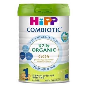 힙 콤비오틱 유기농 분유 1단계 800g 1캔