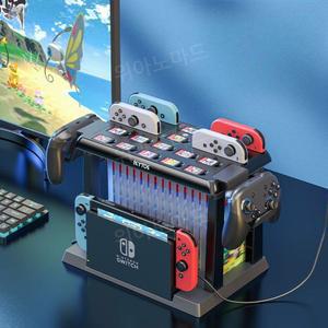 닌텐도스위치 1개 수납장 서랍 패드 브라켓 선반 스탠드 PS/ 그립 디스크 정리