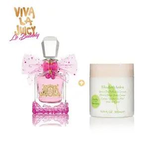 [엘리자베스아덴](의정부점)[쥬시꾸뛰르]비바라쥬시 르 버블리 EDP 50ml 세트(+그린티  피스타치오 바디...