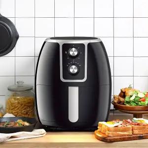 키친아트 에어프라이어 대용량 베이직 에어프라이어 KSJ-LQ370