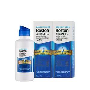 [바슈롬][바슈롬] 보스톤 어드밴스 컴포트 포뮬라 컨디셔닝 솔루션 120ml x 2개 렌즈세척액