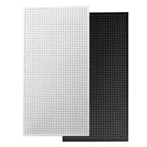 스텐타공판 벽걸이 타공게시판 스텐 86 금속 보드판 보드 프레임 10후크 도구 흰색 소품