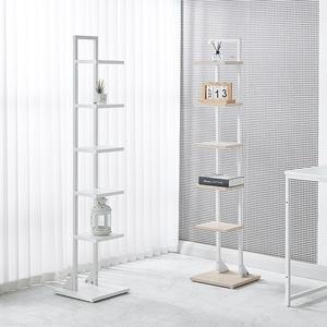 [셀링코리아]S 룸앤오피스 RWD4031 플레어 스탠딩 북선반 튼튼한 다용도 정리대 테이블 인테리어선반