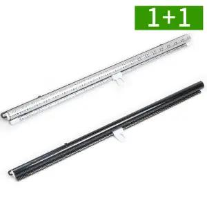 [1개+1개] 붙이는 블라인드 58X125 유리창 자외선차단 가림막