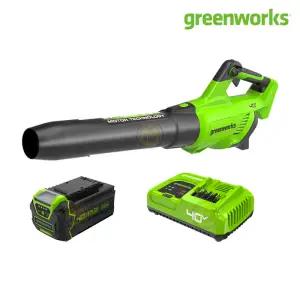 그린웍스 Axial(엑시얼) 브로워 730 40V (5.0AH 1팩) 충