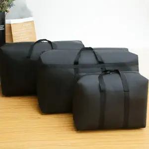 (블랙 XL사이즈) 대형가방 소형 이민 유학 이사/대형/짐가방/가방/수납/대용량/빅사이즈/여행백/다용도