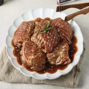 갈비아저씨 수제 돼지갈비 맛 양념목살 300g 10팩