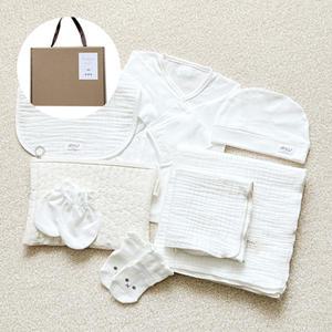 맘스포유 M4U 배냇저고리 임신 출산 선물 8종세트