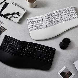 아이노트 인체공학 무선 멀티페어링 키보드 NK907RB