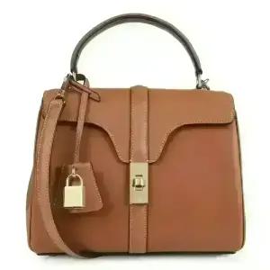 디몬트 셀린느 여성 내추럴 카프스킨 스몰 16 토트백(탄) 188003BF9 03TN