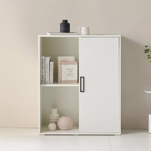 인터데코 거실 서재 주방 수납장 슬라이딩도어 80x80 TP168