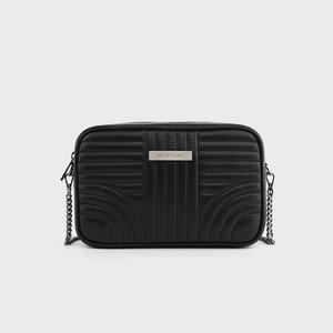 [몽삭] 로린 소가죽 퀼팅 체인 크로스백 AL68-2806 2컬러 택1