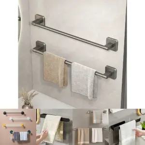무타공 욕실 수건 걸이/행거/다용도/타올/타월/부착식/걸이대/목욕탕/정리대/가정용/모던/부착/거치대/홀더