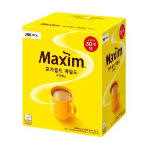 [맥심] 모카골드 커피믹스 250입+30입
