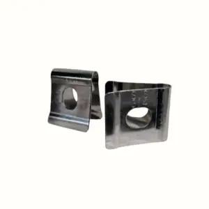 스텐 휀스클립 U밴드 고정 크립 메쉬 철망 부속 부품 연결 안전 브라켓 울타리 기둥 클램프