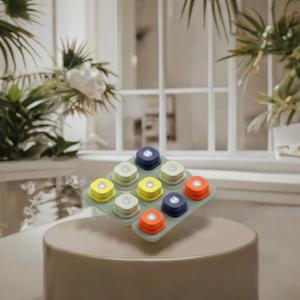 번역기 강아지 녹음벨 훈련벨 의사소통 단품 장난감 훈련용 훈련 애완 녹음버튼 강아지벨