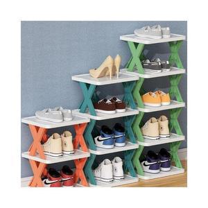 신발장 루미나D 간이 좁은현관 조립식 정리대 3단