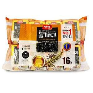 쿨샵 동원 양반김 16봉 들기름김 올리브김 넘버원