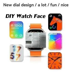 D70 ULTRA3 2.2HD Amoled Square 스마트워치  7개 스트랩  블루투스 통화  건강 모니터링  IP68 방수