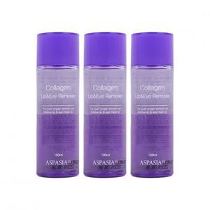 아스파시아 4U 콜라겐 립 앤 아이 리무버 100ml 3개입