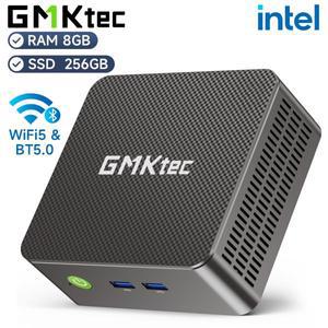 GMKtec G3 AL 미니 PC Intel Celeron 5205U Windows 11 Pro 8GB RAM 256GB ROM 듀얼 HDMI 데스크탑 미니 컴