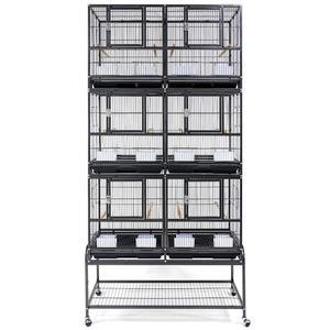 날림장 대형날림장 검정색 새장선반 새장 모란새 새집 앵무새장 울타리 블랙 바퀴달린