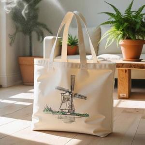 에스티아 B019 윈드밀 캔버스백 에코백