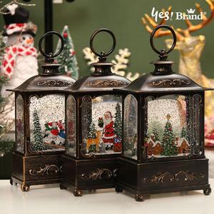 크리스마스 와이드 오르골 워터볼 조명 앤틱소품 장식품 캐롤 스노우볼 인테리어 선물 볼조명