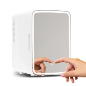 개인용 가정용 소형 화장품 냉장고 10L 미니 냉온장고 LED 거울