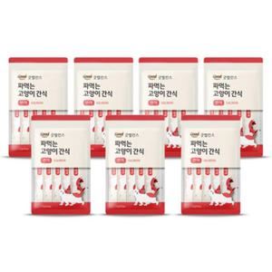 굿밸런스 짜먹는 고양이 간식, 연어 x 60g x 7개