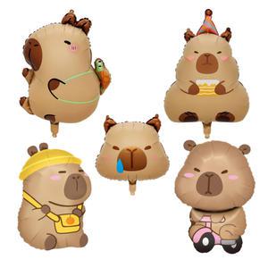 캐릭터 헬륨 풍선 생일 파티 카피바라