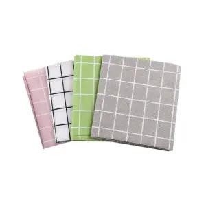 체크 방수 식탁보 137x137 테이블보 방수식탁보 방수테이블보 체크식탁보 부엌인테리어 홈카페