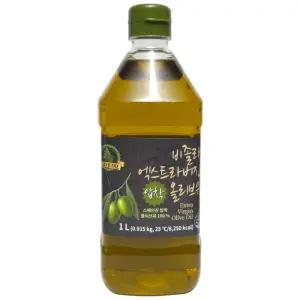 비졸라 엑스트라버진 올리브유 1L x 12 / 압착올리브유100%