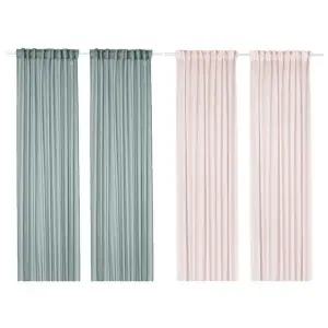 [마켓비]이케아 STENFRO 스텐프뢰 속커튼 한쌍 145x250cm/반투명커튼/거실커튼/창문커튼/블라인드