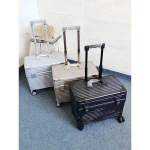 뚜껑형 캐리어 전면 개방 케이스 여행용 알루미늄 소형 가방