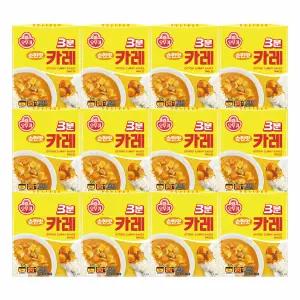 오뚜기 3분 카레 순한맛 200g 12개