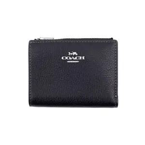 [명품] 반지갑 여성 명품 가죽 지갑 슬림 미니 카드지갑 블랙 CR983SVBK