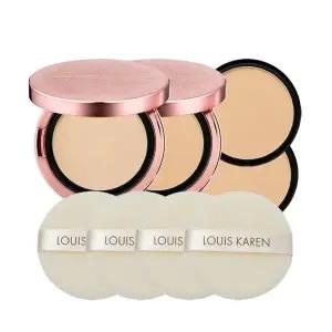 루이스카렌 파우더 팩트 본품2개+리필2개+퍼프4개