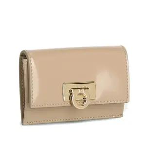 [페라가모] 간치니 22 0435 BEIGE 763024 카드지갑