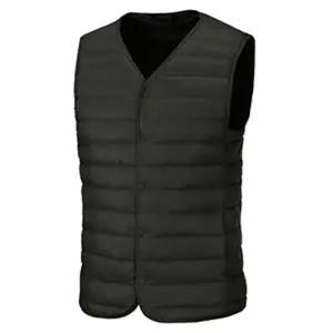 데피 패딩 브이넥 조끼 DW670 블랙/여성 집업 후드 패션 겨울 캐쥬얼 경량 가을 직장인 캐주얼 사무실 이너