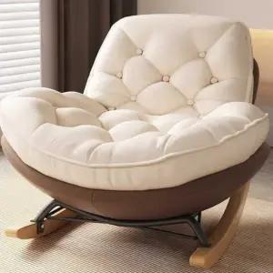 모던 휴식 리클라이너 흔들의자 1인용 북유럽 거실 수유 안락의자