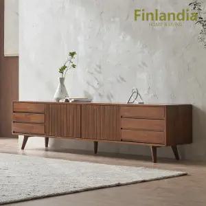 아브릴 원목 2000 낮은 TV거실장