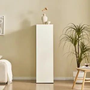 [우아미]유서 틈새 도어 수납장 400