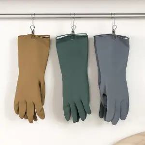 두꺼운 라텍스 주방용 고무장갑 M 10개