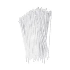 델리 백색 케이블타이 4x250mm 200개/케이블/타이/전선/정리/전기선/고정/대형/캐이블/선정리/배선/책상